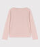 Langärmeliges Kinder-T-Shirt aus Baumwolle für Mädchen und  Jungen rosa SALINE