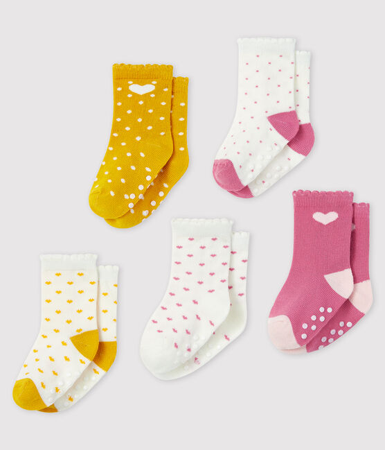 Set mit 5 Paar Baby-Socken variante 2