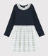 Langärmeliges Kinderkleid für Mädchen