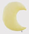 Mond-Kissen aus Samt gelb BLE