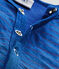 Baby-Jungen-Strampler ohne Fuß blau PERSE/blau CHALOUPE