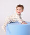 Strampler aus Nicki mit Leoparden-Motiv weiss MARSHMALLOW/weiss MULTICO