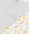 2er-Set Kinderpyjamas aus Baumwolle mit Blumenmotiv für Mädchen variante 1