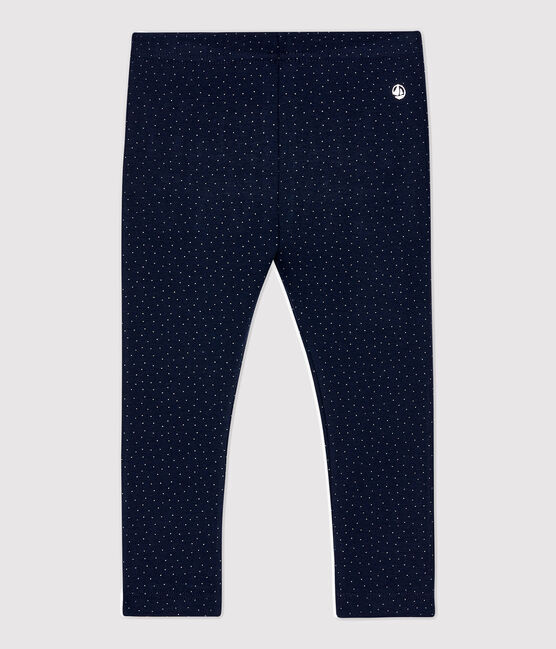 Baby-Body aus Baumwolle. blau SMOKING/weiss MARSHMALLOW