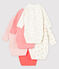 5er-Set langärmelige Baby-Bodys aus Bio-Baumwolle im Kimono-Schnitt variante 1