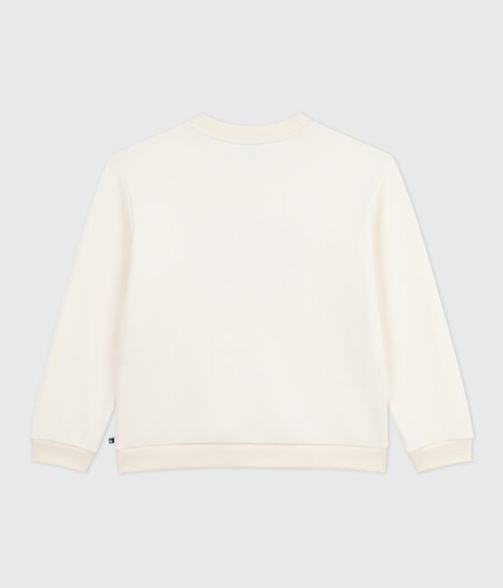 Damen-Sweatshirt aus Baumwolle naturfarben MILK