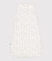 Babyschlafsack aus Baumwolle mit Frucht-Motiv TOG-Wert 2 weiss MARSHMALLOW/weiss MULTICO