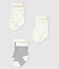 3er-Set Stricksocken für Babys variante 1