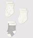 3er-Set Stricksocken für Babys