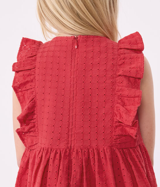 Ärmelloses Kinder-Kleid aus Baumwolle SPI