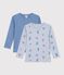 Set lang&auml;rmeliger Kinder T-Shirts aus bedruckter Baumwolle vielfarbig