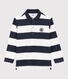 Langärmeliges Kinder-Poloshirt für Jungen