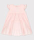 Ärmelloses Babykleid aus Popeline