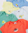 5er-Set kurzärmelige Baby-Bodys mit Früchte-Motiv variante 1