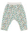 Baby-Hose aus bedrucktem Molton für Mädchen grau BELUGA/weiss MULTICO CN