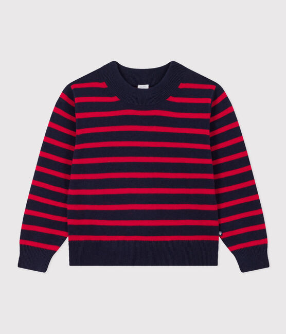 Kinderpullover mit Matrosenmuster aus Wolle und Baumwolle SMOKING/ CORRIDA