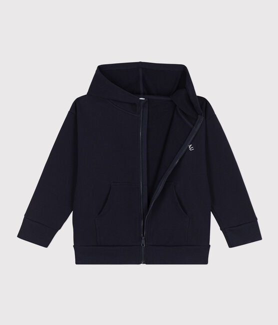Kinder-Hoodie für Jungen, mit Reißverschluss blau SMOKING