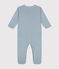 Gemusterter Strampler aus Baumwolle blau ROVER/weiss MARSHMALLOW