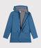 Klassische Damen/Herren-Regenjacke blau BEACH