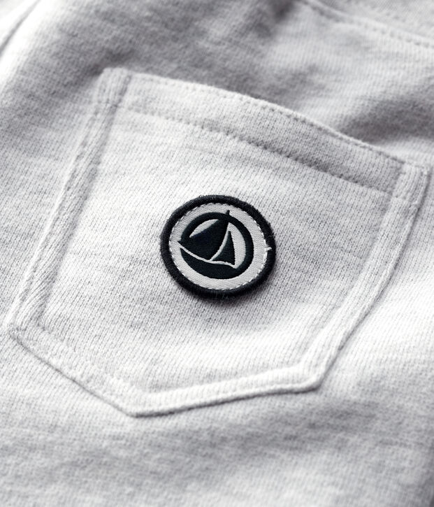 Baby-Hose aus Molton. BELUGA CHINE