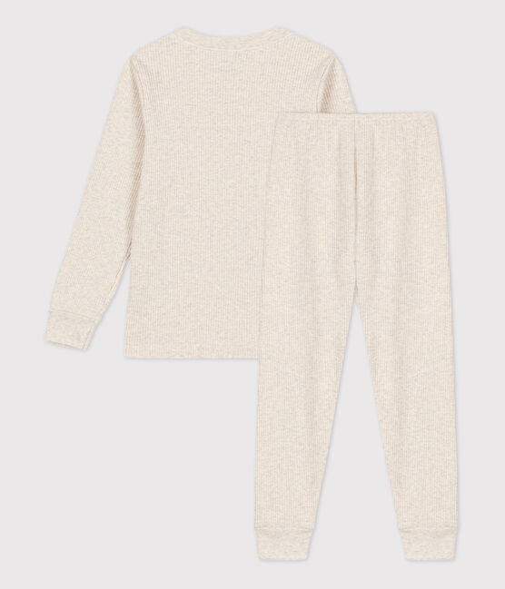 Kinderpyjama aus Baumwolle beige MONTELIMAR CHINE