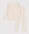 Kinderpyjama aus Baumwolle beige MONTELIMAR CHINE