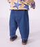 Baby-Hose aus einfarbigem Denim blau