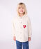 Kinder-Jeansjacke einfarbig naturfarben MILK
