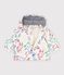 Baby-Winterjacke aus Polyester mit Tiermotiv naturfarben/vielfarbig