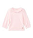 Gestreiftes Baby-Mädchen-T-Shirt