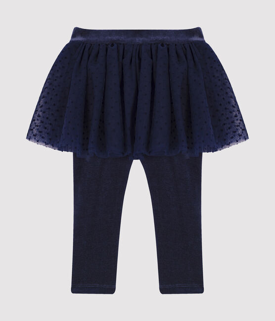 Baby-Leggings mit Tüllrock blau SMOKING