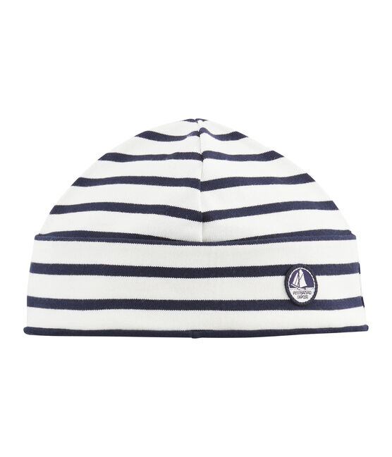 Matrosenmütze unisex beige COQUILLE/blau SMOKING