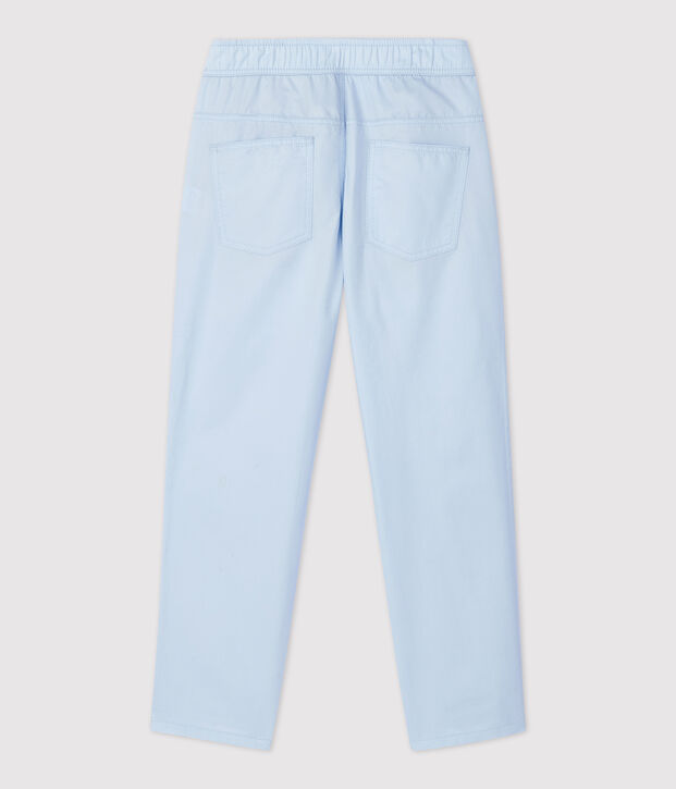 Hose aus Sergestoff in Regular-Fit-Passform f&uuml;r Jungen blau