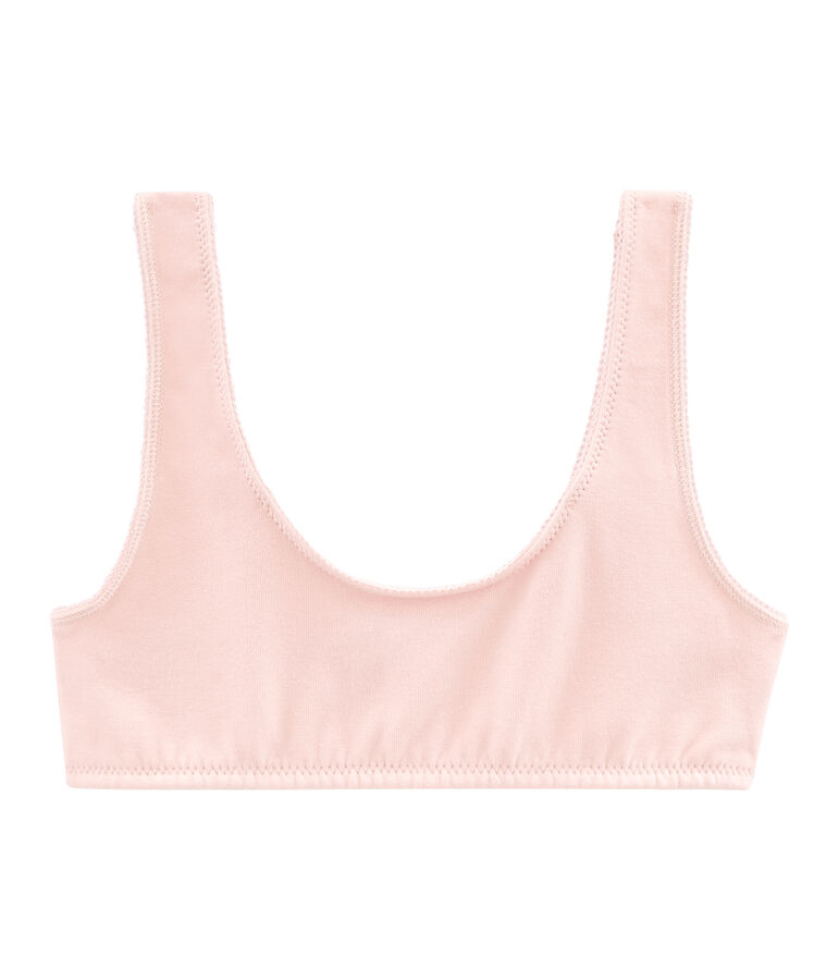 Gepolsterter Bustier f&uuml;r M&auml;dchen rosa