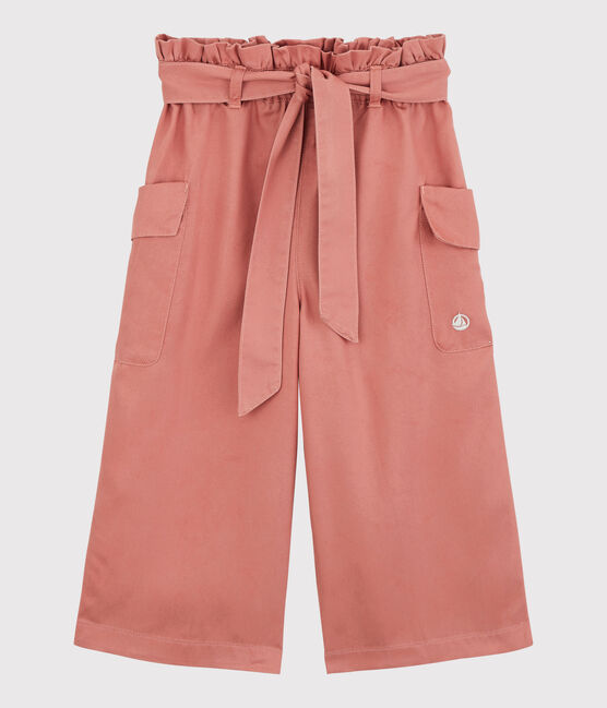 Kinderhose aus Lyocell für Mädchen rosa PAPAYE