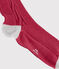 Warme Kinderstrumpfhose Mädchen rosa POPPY