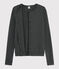 Cardigan für Damen grau CITY CHINE
