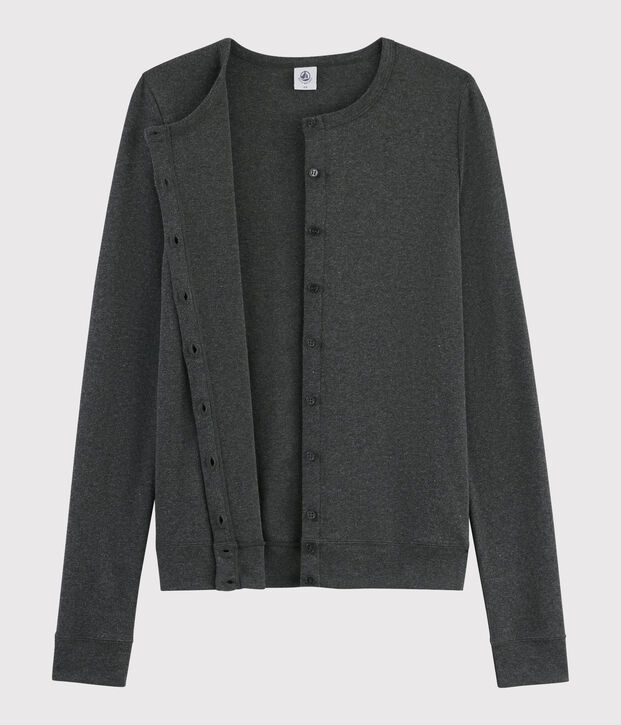 Cardigan f&uuml;r Damen grau