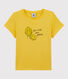 Kurzärmeliges T-Shirt aus Baumwolle für Mädchen