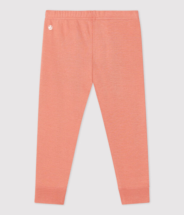 Baby-Leggings aus Bio-Baumwolle rosa