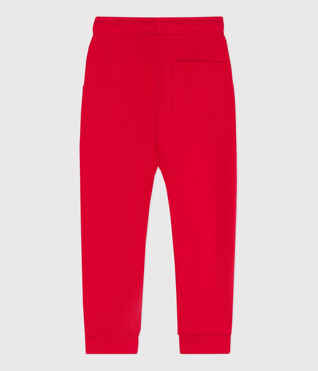 Kinder-Jogginghose aus Molton f&uuml;r Jungen rot