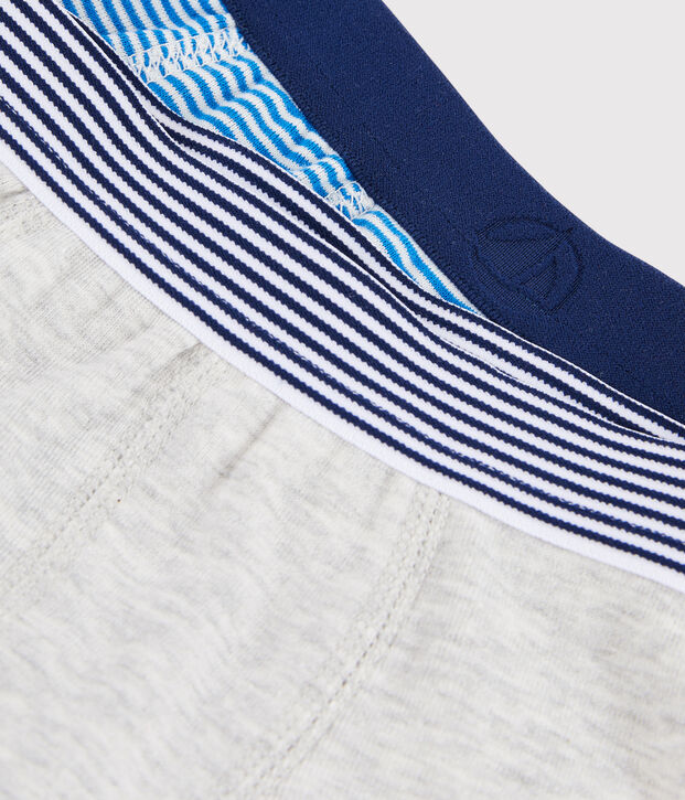 Set mit 2 Boxershorts mit Ringelmuster f&uuml;r kleine Jungen vielfarbig