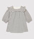 Babykleid Mädchen, gestreift, aus Bio-Baumwolle
