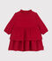 Langärmeliges Baby-Kleid rot AURORA