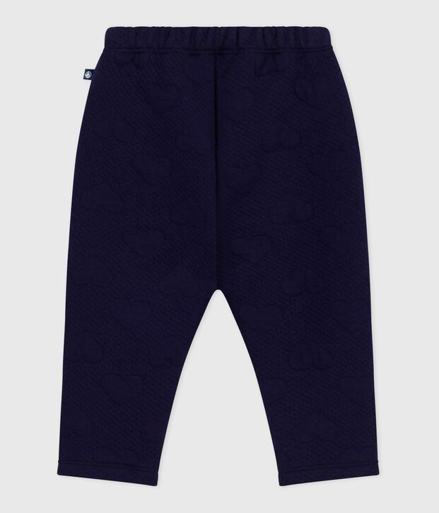 Baby-Hose aus festem Baumwollstoff mit Herzmotiv SOIR