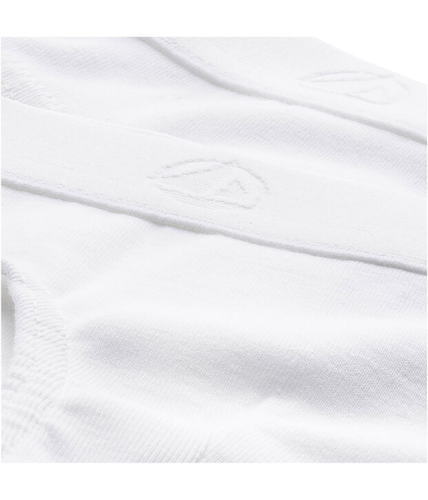 2er-Set wei&szlig;e Slips f&uuml;r Jungen vielfarbig