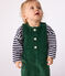 Langer Baby-Overall aus einfarbigem Nicki WILLOW