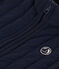 Baby-Weste aus gestepptem Doppeljersey blau SMOKING