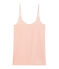 Damen-trägershirt weiss MARSHMALLOW/rosa ROSAKO