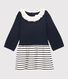 Langärmeliges Baby-Kleid für Mädchen